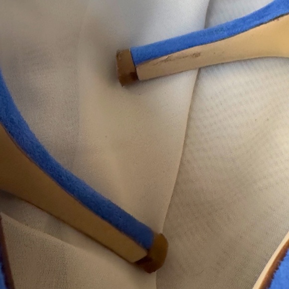 J. Crew | Colette D’Orsay Suede Kitten Heels in Tidewater size 6.5 - Picture 4 of 9